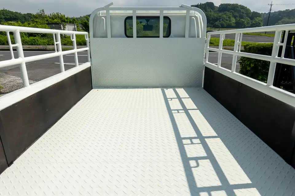 日野 デュトロ 小型 平ボディ パワーゲート 床鉄板の中古トラック画像7