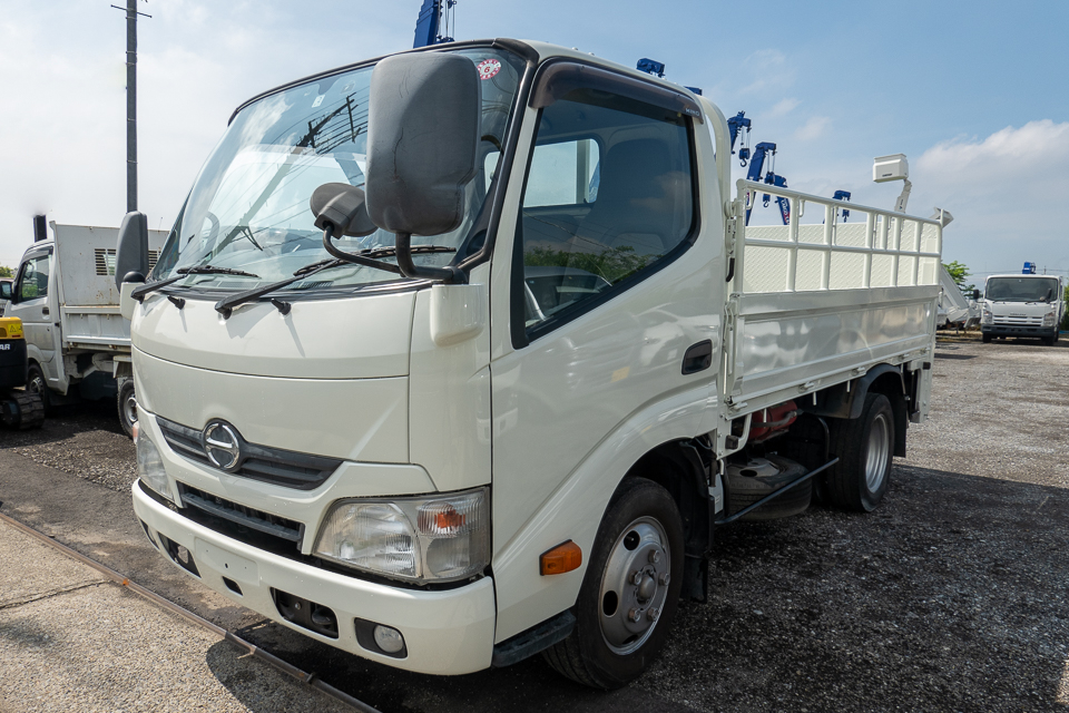 日野 デュトロ 小型 平ボディ 10尺 TKG-XZU605M