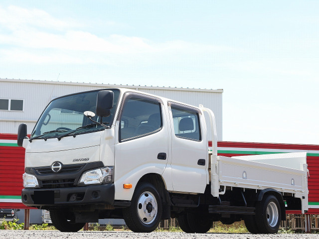 日野 デュトロ 小型 平ボディ セミロング TKG-XZU655M