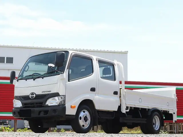 日野 デュトロ 小型 平ボディ セミロング TKG-XZU655M の中古