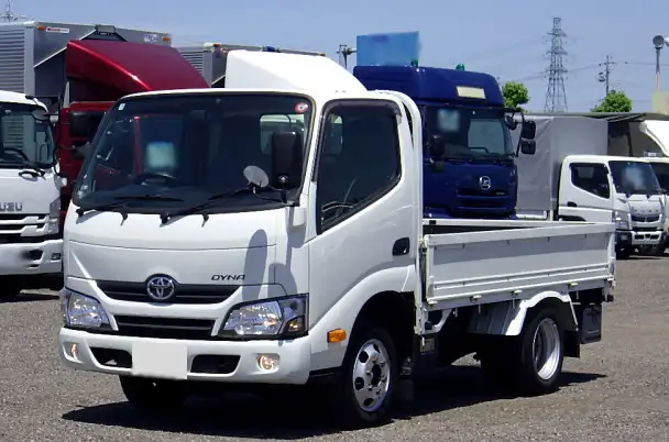 トヨタ ダイナ 小型 平ボディ 幌 QDF-KDY221の中古トラック画像1