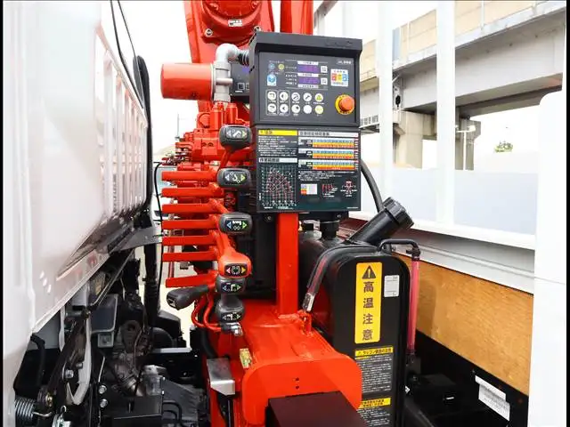 三菱 キャンター 小型 クレーン付 アルミブロック 4段の中古トラック画像12
