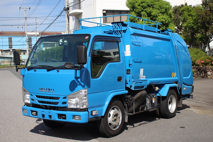 いすゞ エルフ 小型 パッカー車(塵芥車) プレス式 TPG-NKR85N｜画像1