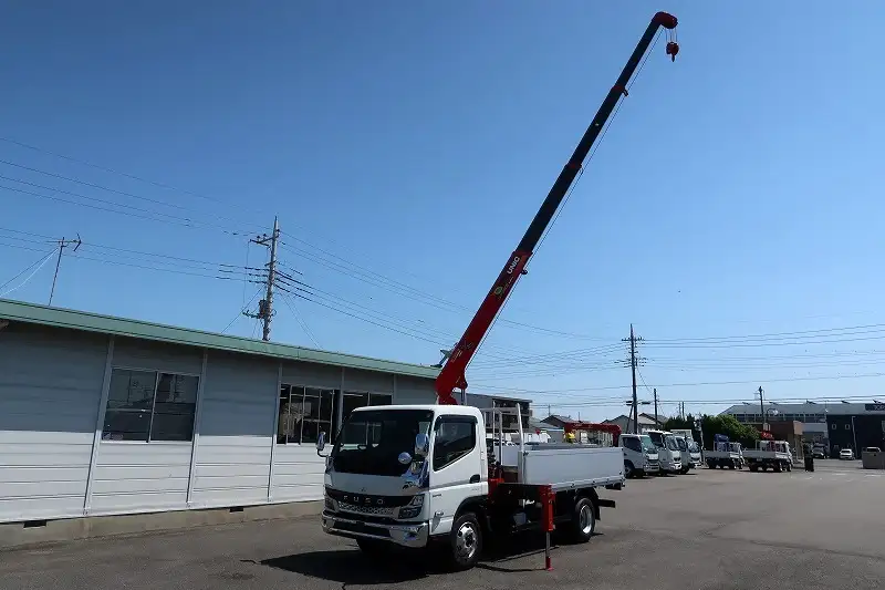 三菱 キャンター 小型 クレーン付 アルミブロック 4段の中古トラック画像8