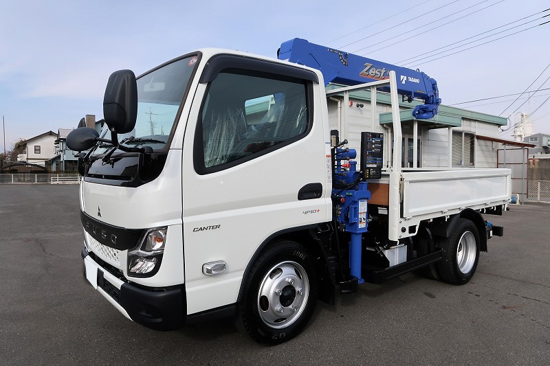 三菱 キャンター 小型 クレーン付 10尺