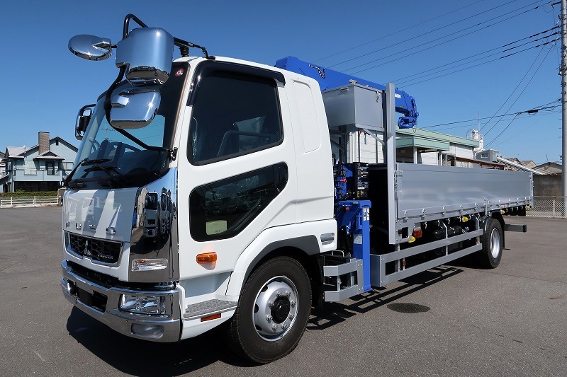 三菱 ファイター 中型/増トン アームロール ツインホイスト ベッド の中古トラック【車両No.161895】
