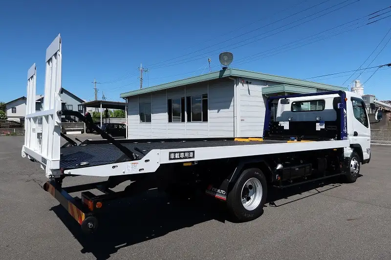 三菱 キャンター 小型 車両重機運搬 ラジコン ウインチの中古トラック画像4