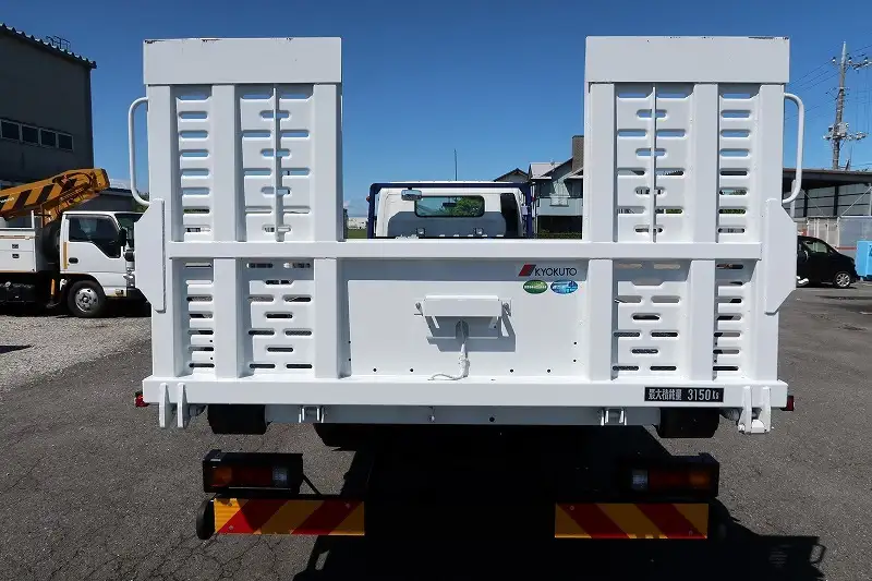 三菱 キャンター 小型 車両重機運搬 ラジコン ウインチの中古トラック画像6