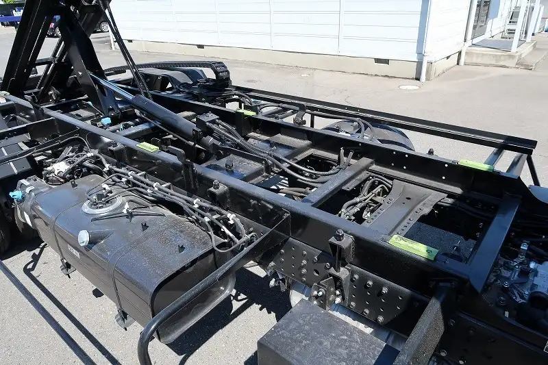 三菱 キャンター 小型 車両重機運搬 ラジコン ウインチの中古トラック画像16