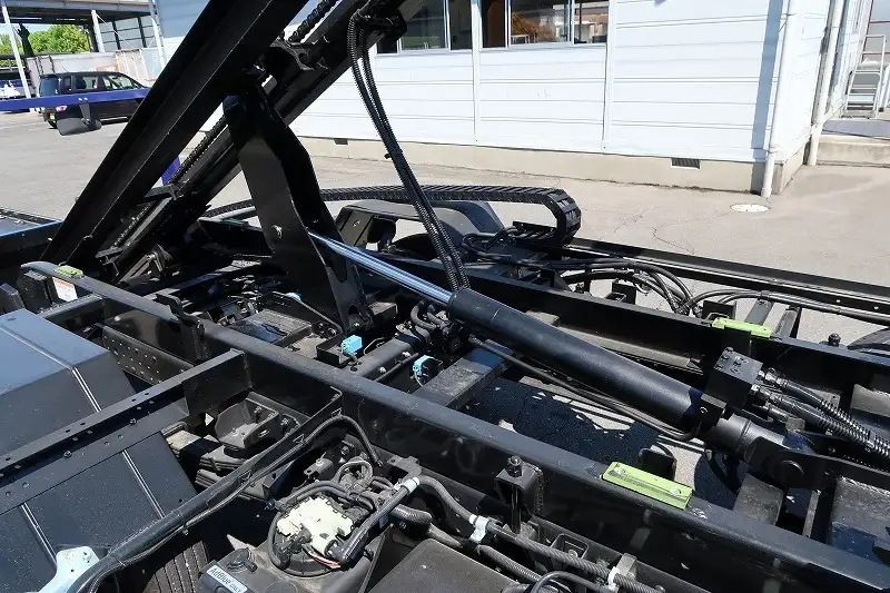 三菱 キャンター 小型 車両重機運搬 ラジコン ウインチの中古トラック画像15