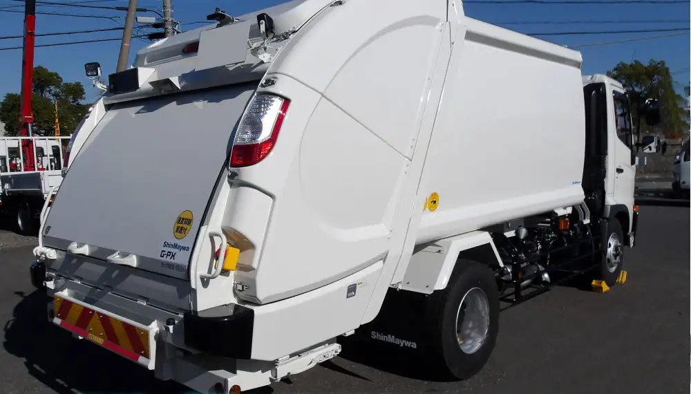 日野 レンジャー 中型/増トン パッカー車 プレス式 2KG-GC2ABAの中古トラック画像2