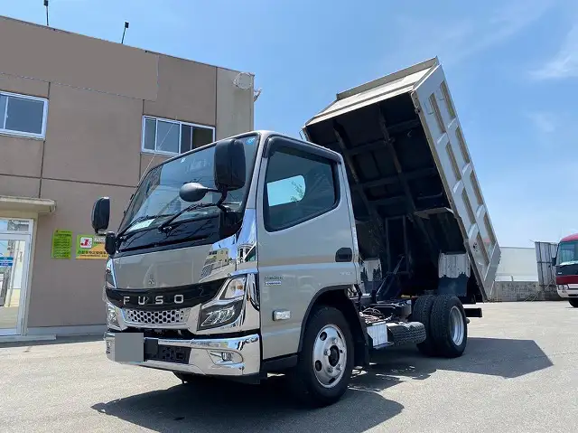 三菱 キャンター 小型 ダンプ 土砂禁 強化の中古トラック画像9