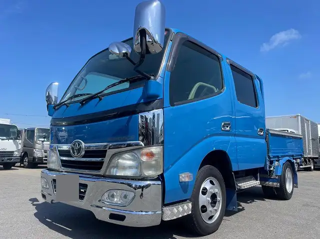 トヨタ トヨエース 小型 平ボディ Wキャブ QDF-KDY231の中古トラック画像1