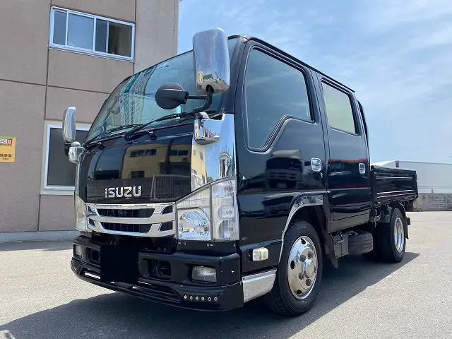 いすゞ エルフ 小型 平ボディ 10尺 BKG-NJS85A の中古トラック