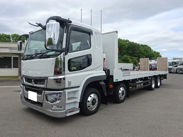 三菱 スーパーグレート 大型 車両重機運搬 ラジコン ウインチの中古トラック画像1