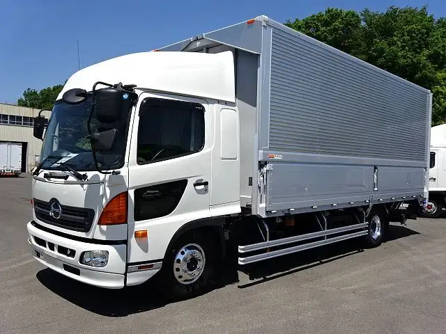日野 レンジャー 中型/増トン ウイング パワーゲート ベッドの中古トラック画像1