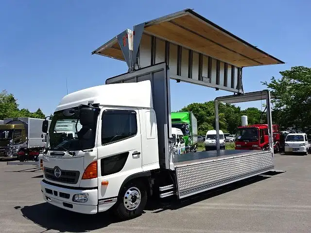 日野 レンジャー 中型/増トン ウイング パワーゲート ベッドの中古トラック画像8