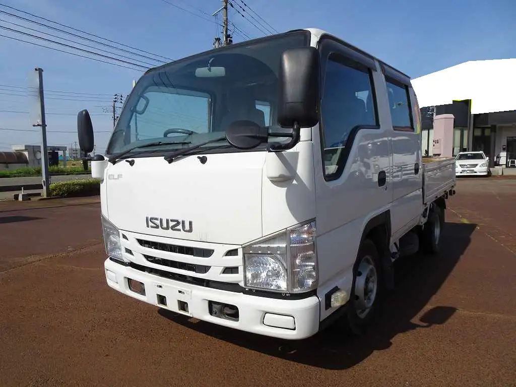 いすゞ エルフ 小型 平ボディ 10尺 TRG-NHR85A の中古トラック