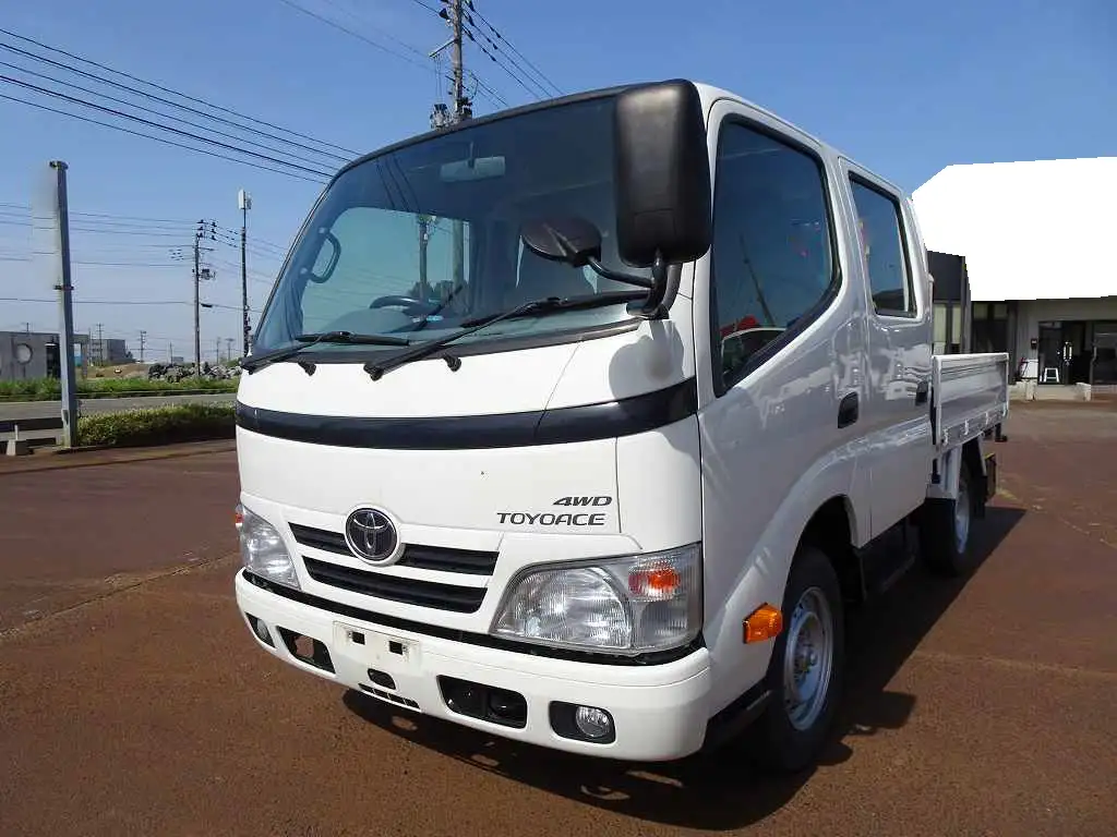 トヨタ トヨエース 小型 平ボディ Wキャブ LDF-KDY281の中古トラック画像1
