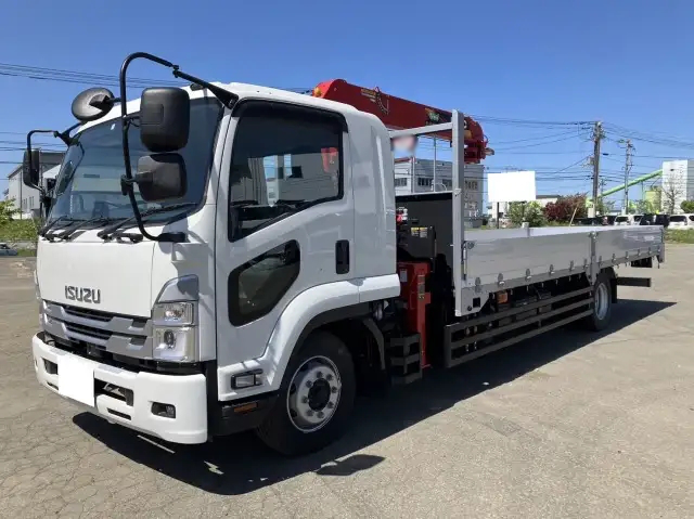 いすゞ フォワード 中型/増トン クレーン付 ワイド 2RG-FTR90V2