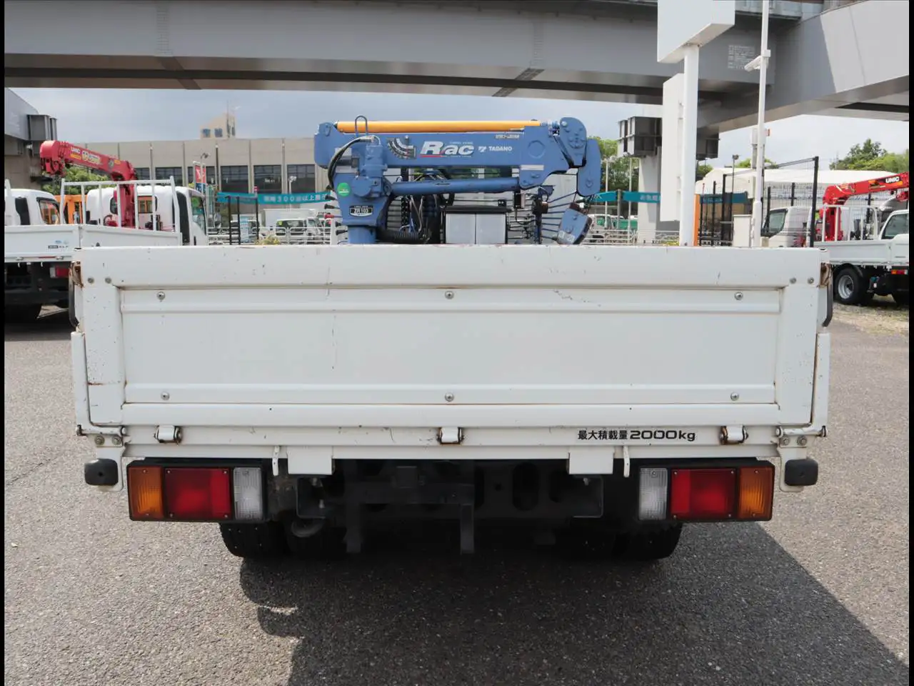日産 アトラス 小型 クレーン付 横置簡易クレーン 3段の中古トラック画像4