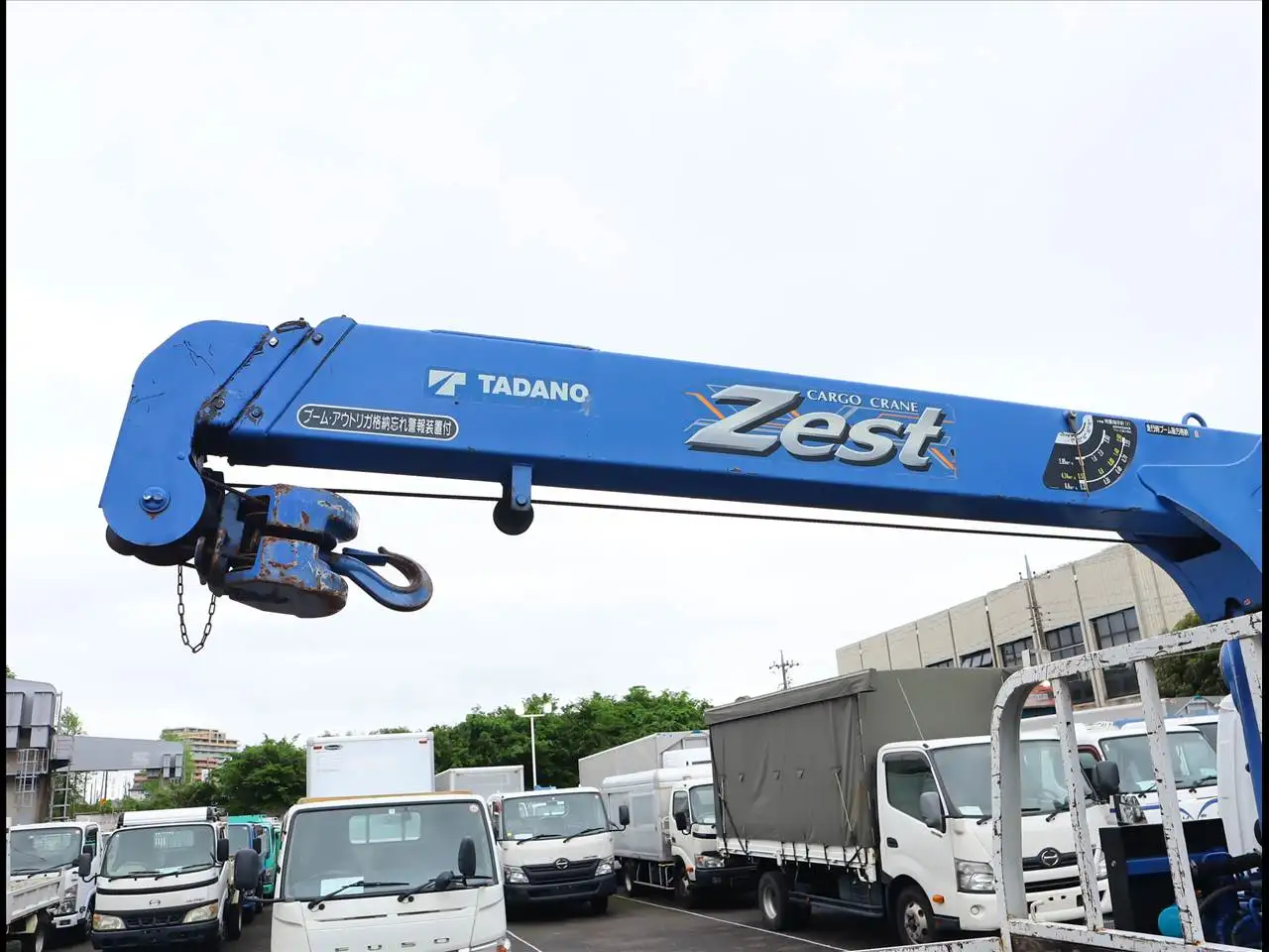 いすゞ エルフ 小型 クレーン付 3段 フックインの中古トラック画像7