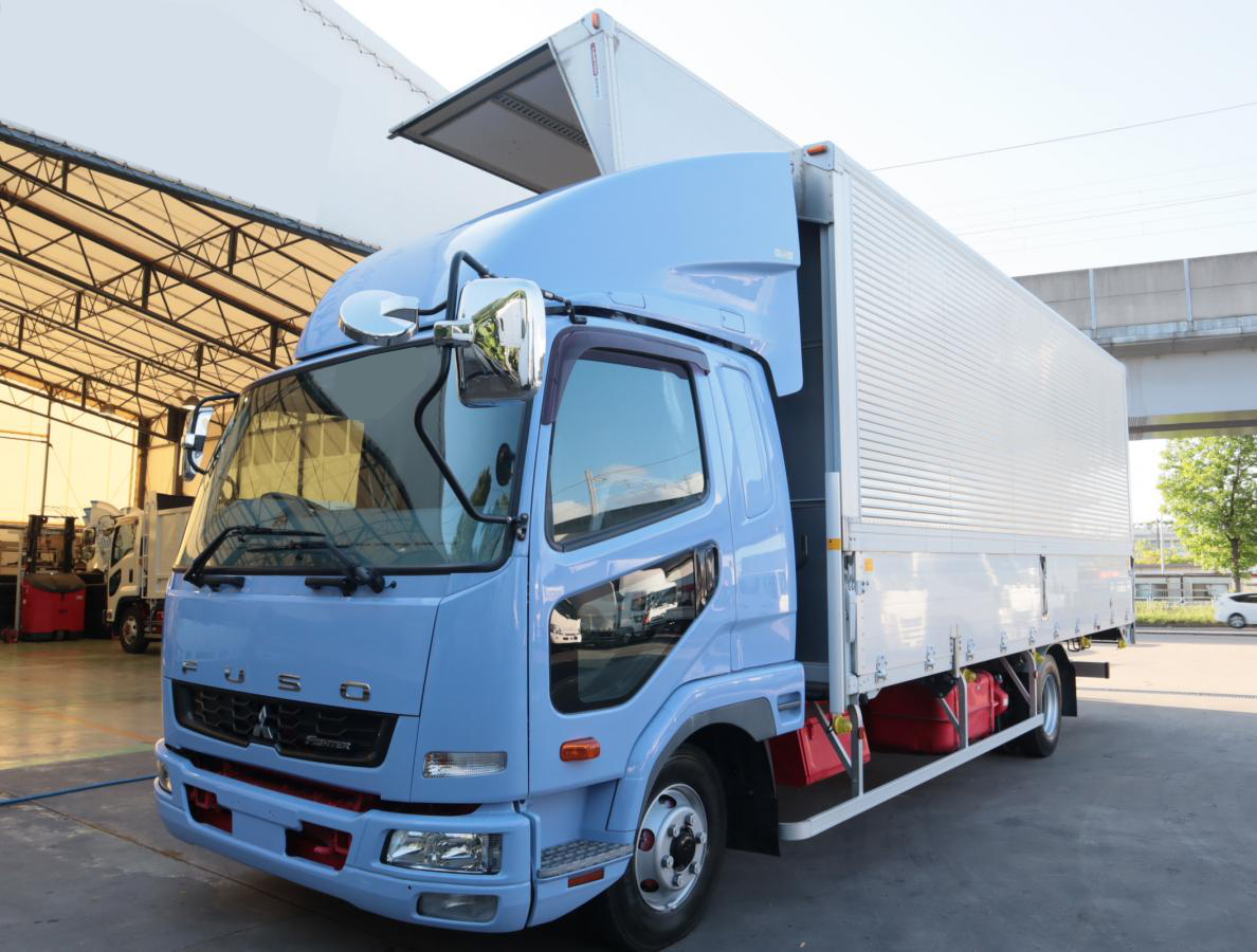 三菱 ファイター 中型/増トン ウイング ワイド TKG-FK61F