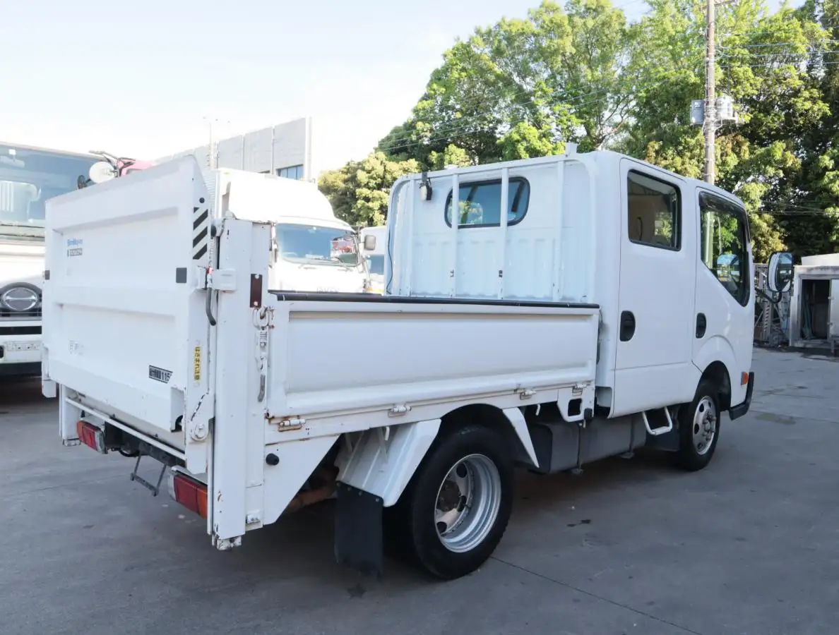 日産 アトラス 小型 平ボディ Wキャブ パワーゲートの中古トラック画像3