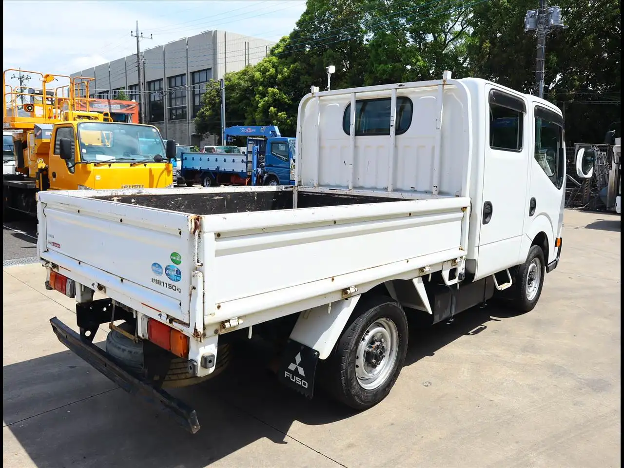 三菱 キャンター 小型 平ボディ Wキャブ TKG-BSZ5F24の中古トラック画像3
