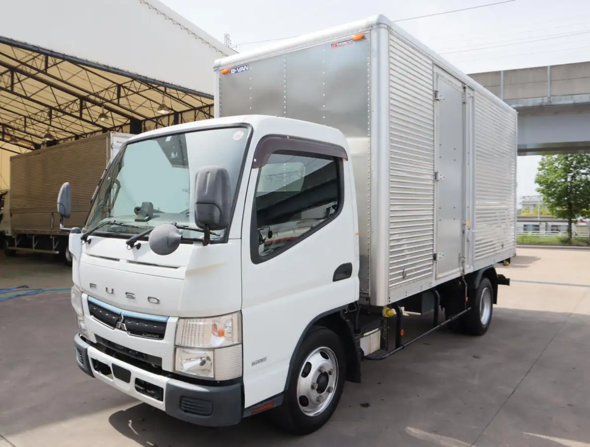三菱 キャンター 小型 アルミバン サイドドア TPG-FEA50 の中古トラック【車両No.166114】