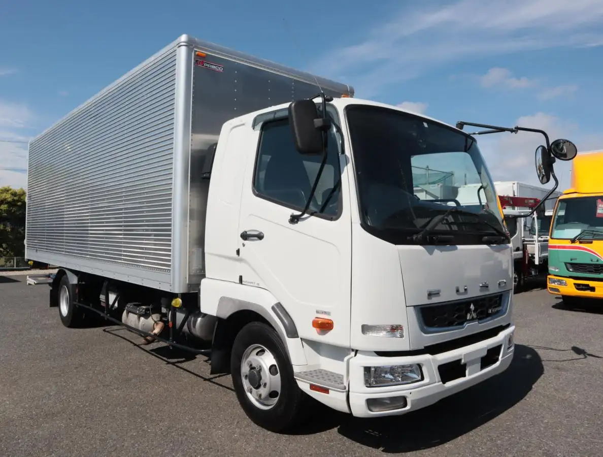 三菱 ファイター 中型/増トン アルミバン パワーゲート サイドドアの中古トラック画像2