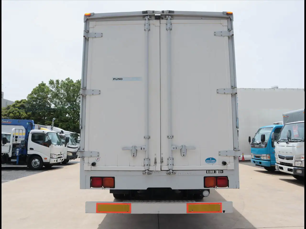 三菱 ファイター 中型/増トン ウイング PDG-FK61F H23の中古トラック画像3