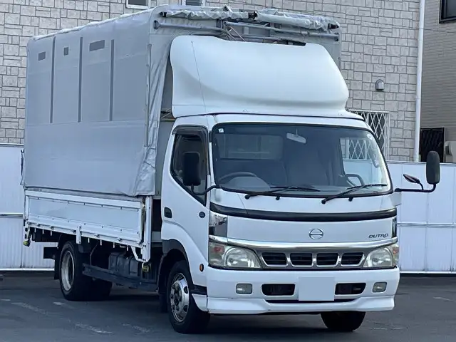 日野 デュトロ 小型 ウイング 幌ウイング パワーゲートの中古トラック画像2