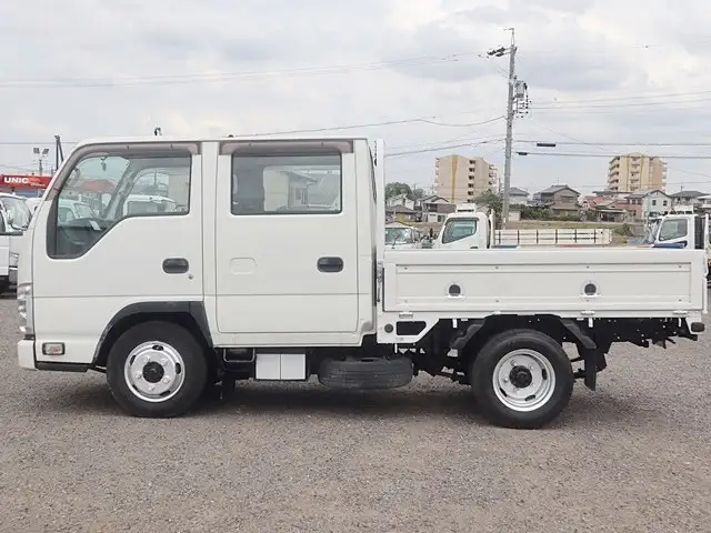 いすゞ エルフ 小型 平ボディ Wキャブ TRG-NJR85Aの中古トラック画像6