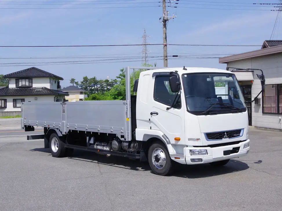 三菱 ファイター 中型/増トン 平ボディ アルミブロック ベッドの中古トラック画像2