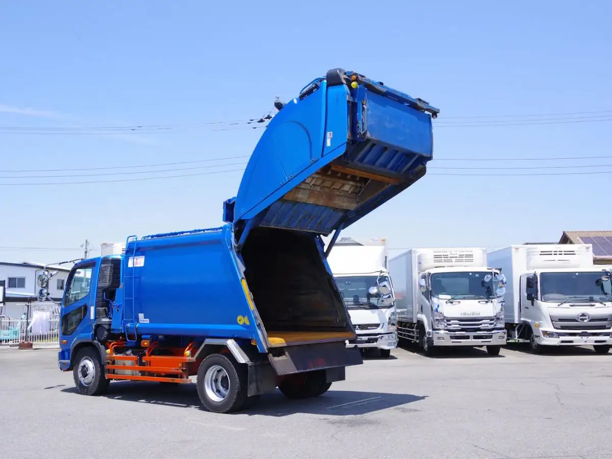 三菱 ファイター 中型/増トン パッカー車 プレス式 QKG-FK72FZの中古トラック画像6