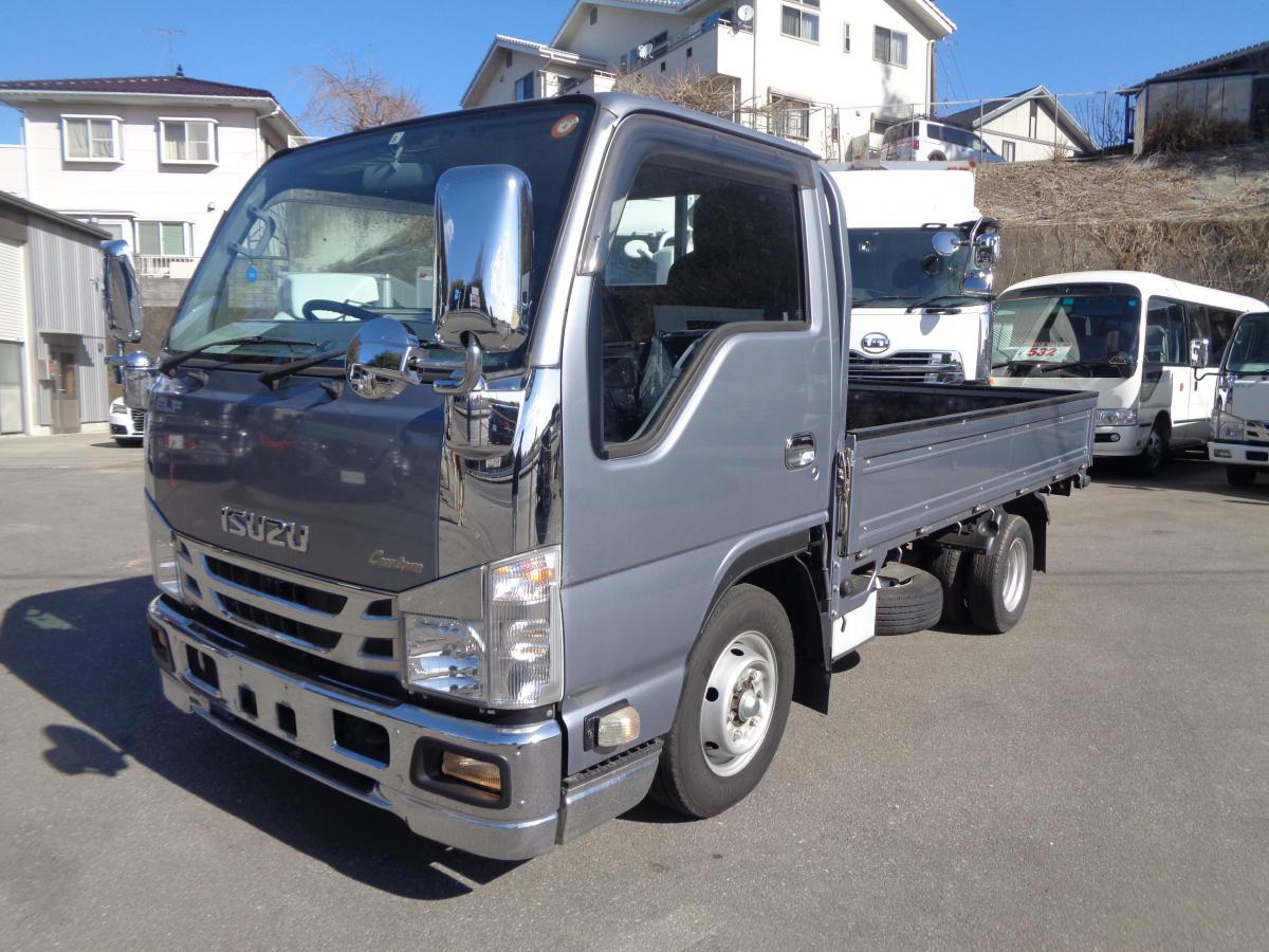 いすゞ エルフ 小型 平ボディ 10尺 TRG-NHR85A