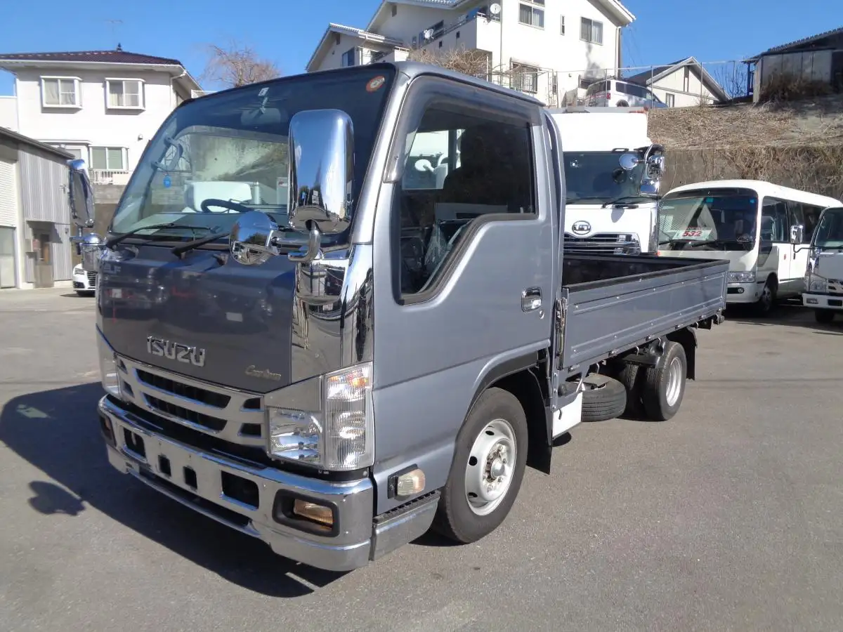 いすゞ エルフ 小型 平ボディ カスタム TRG-NHR85Aの中古トラック画像1