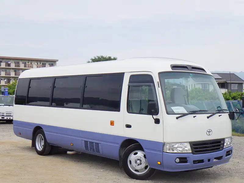 トヨタ コースター 小型 バス マイクロバス SKG-XZB50の中古トラック画像3