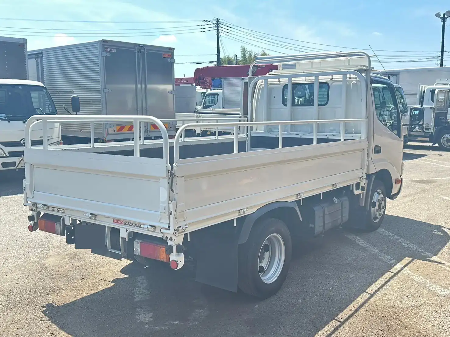 日野 デュトロ 小型 平ボディ TKG-XZC605M H31/R1の中古トラック画像3