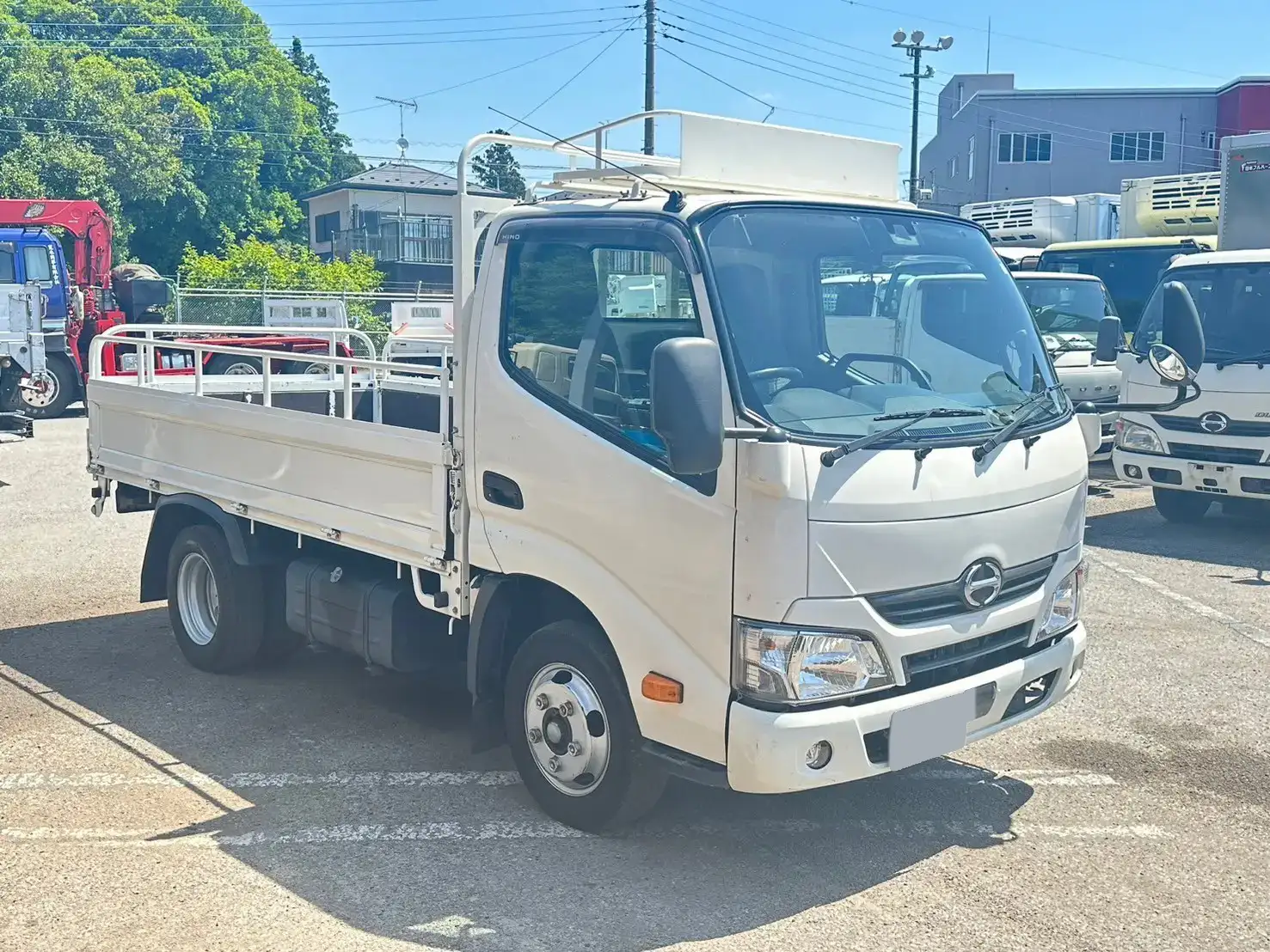 日野 デュトロ 小型 平ボディ TKG-XZC605M H31/R1の中古トラック画像2
