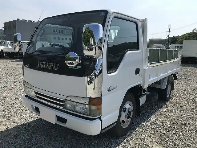 いすゞ エルフ 小型 ダンプ 強化 コボレーン の中古トラック【車両No.166223】