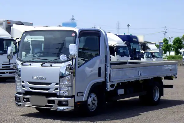 いすゞ エルフ 小型 平ボディ 床鉄板 2RG-NMR88AR の中古トラック【車両No.166323】