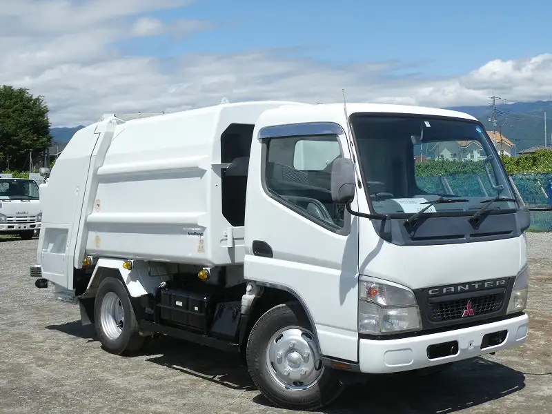 三菱 キャンター 小型 パッカー車 プレス式 PA-FE73DBの中古トラック画像2