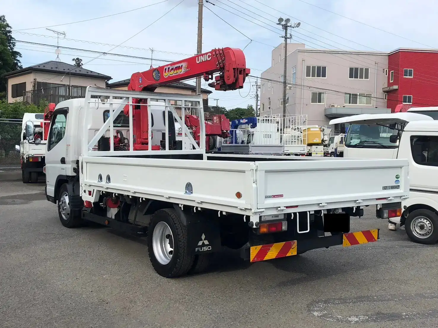 三菱 キャンター 小型 クレーン付 4段 ラジコンの中古トラック画像5