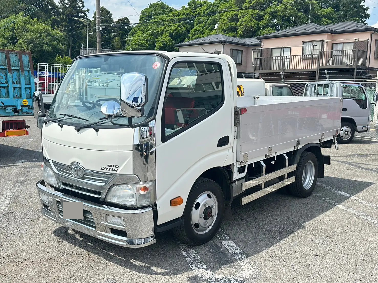 トヨタ ダイナ 小型 平ボディ アルミブロック TKG-XZU675｜画像1