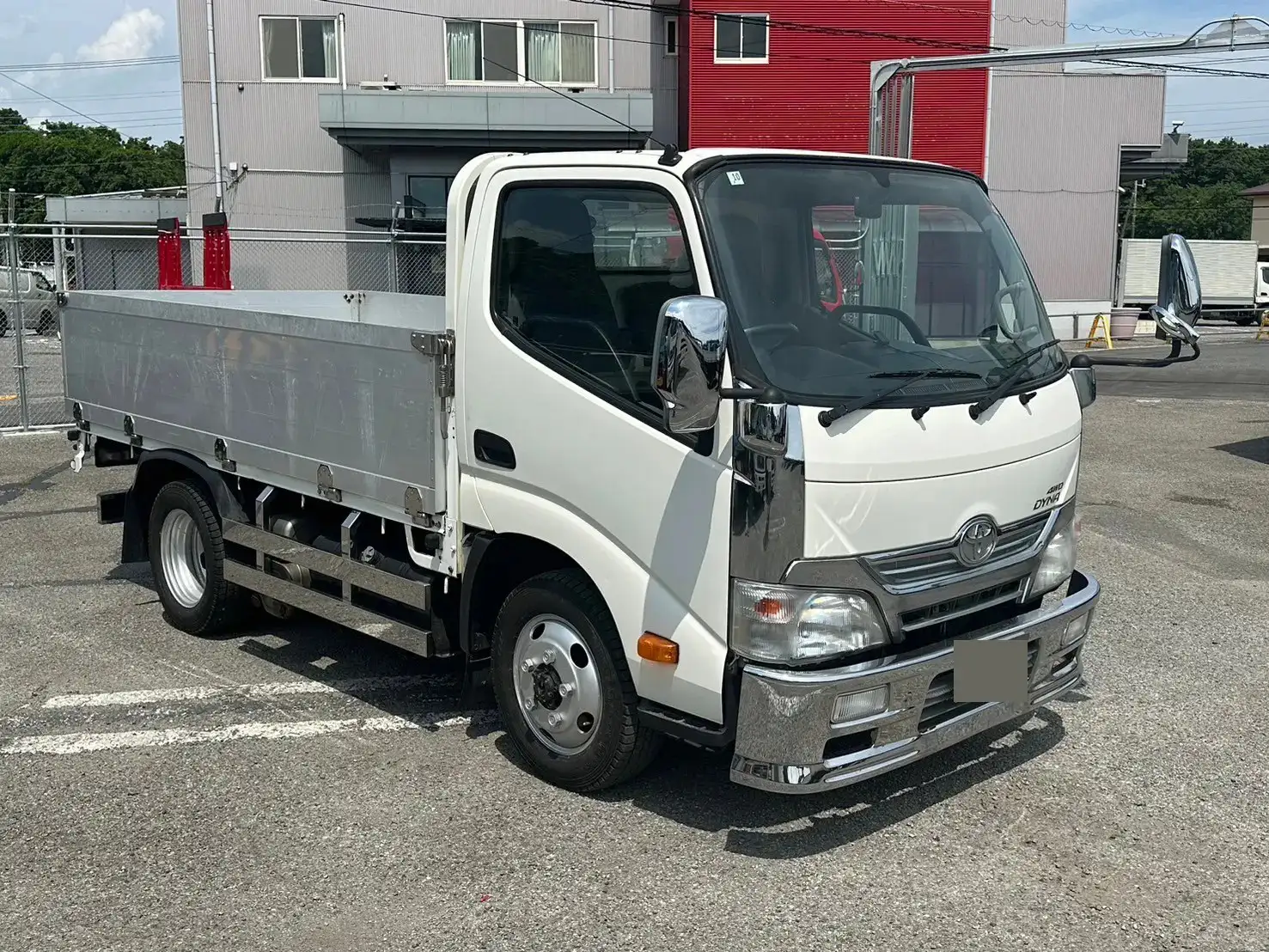 トヨタ ダイナ 小型 平ボディ アルミブロック TKG-XZU675の中古トラック画像2