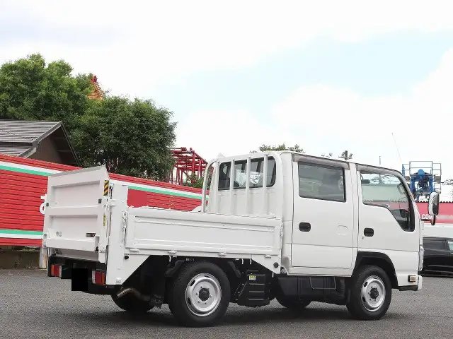 いすゞ エルフ 小型 平ボディ Wキャブ パワーゲートの中古トラック画像3