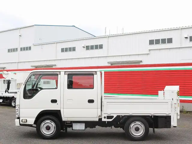 いすゞ エルフ 小型 平ボディ Wキャブ パワーゲートの中古トラック画像6