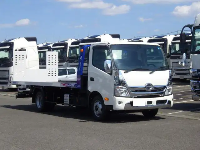 日野 デュトロ 小型 車両重機運搬 ウインチ 2KG-XZU722Mの中古トラック画像2